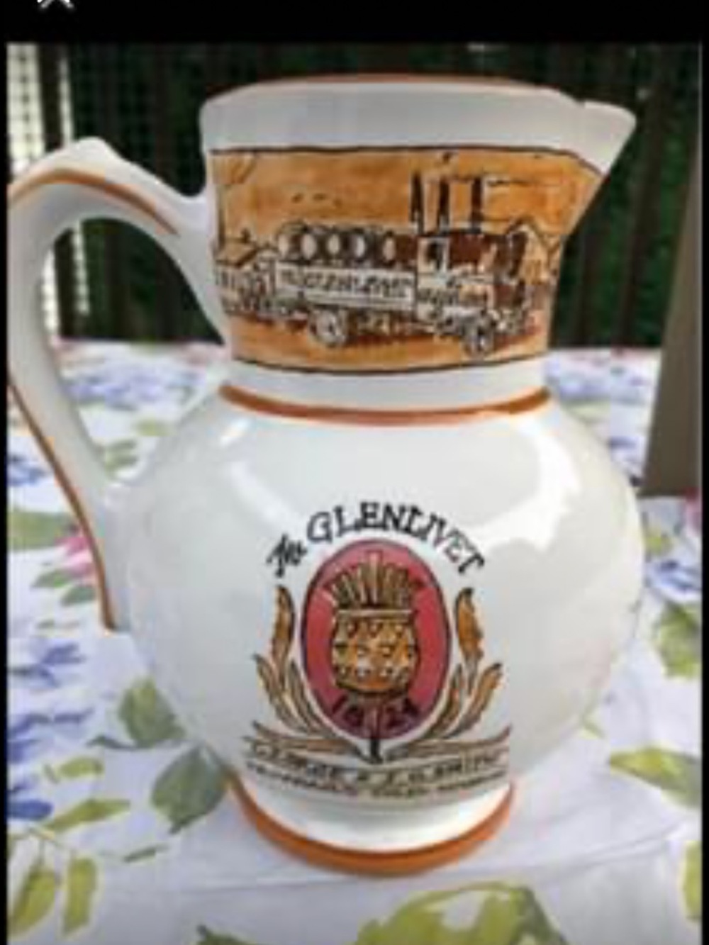 Vintage scotch decanter rare